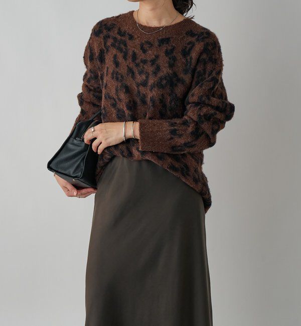  「レオパードシャギーニット」|ニット・セーター|