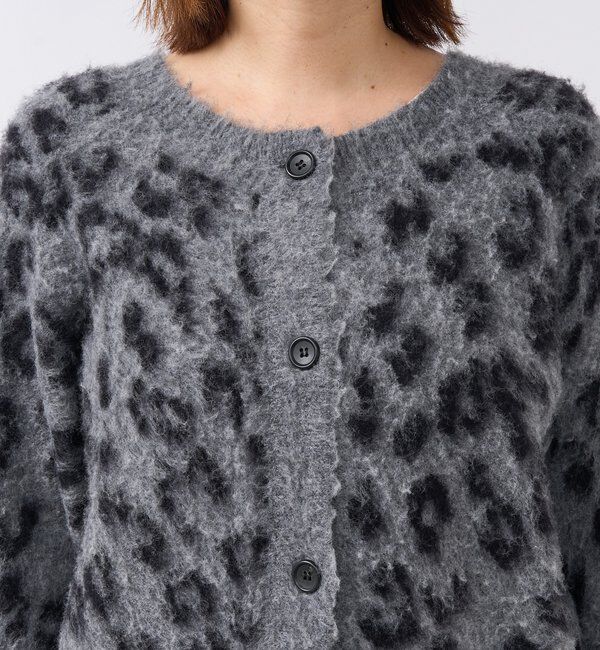  「レオパードシャギーニット」|ニット・セーター|