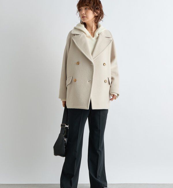  「【リバイバル/新色追加】ラグランPコート」|ピーコート|