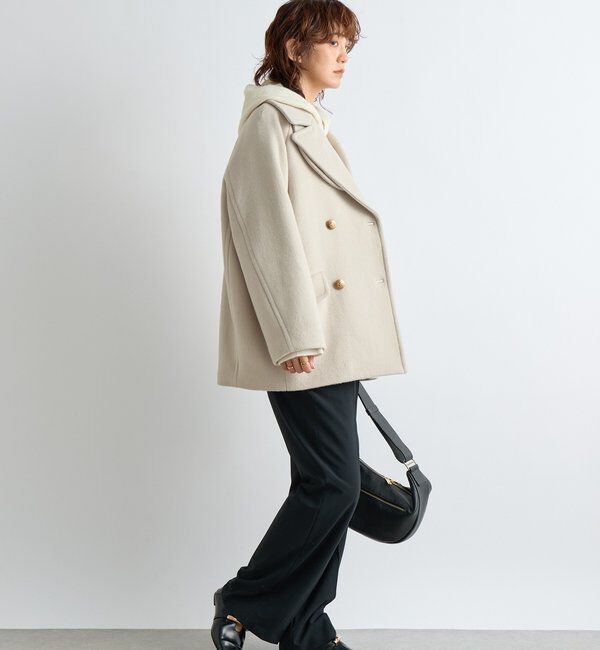  「【リバイバル/新色追加】ラグランPコート」|ピーコート|