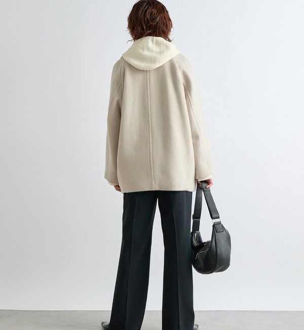  「【リバイバル/新色追加】ラグランPコート」|ピーコート|