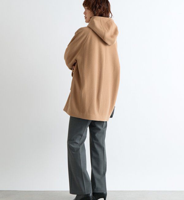  「【顔周り華やか】ビーバーフーディコート」|その他|