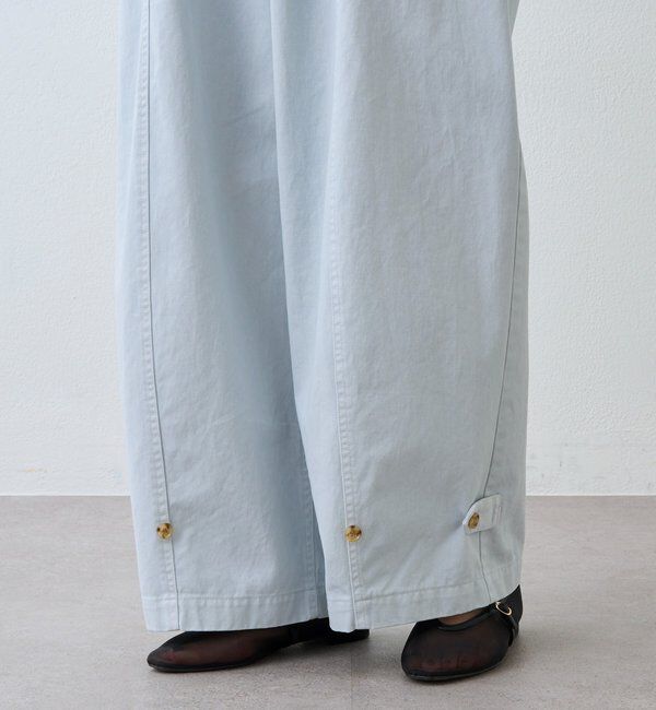  「【セットアップ着用可能】ガーメントダイコットンツイルパンツ」|チノ|