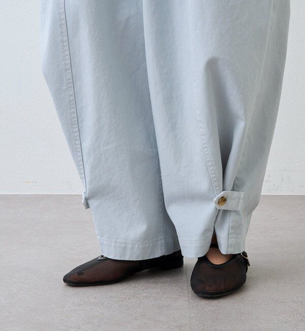  「【セットアップ着用可能】ガーメントダイコットンツイルパンツ」|チノ|