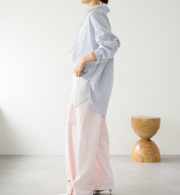  「【セットアップ着用可能】ガーメントダイコットンツイルパンツ」|チノ|