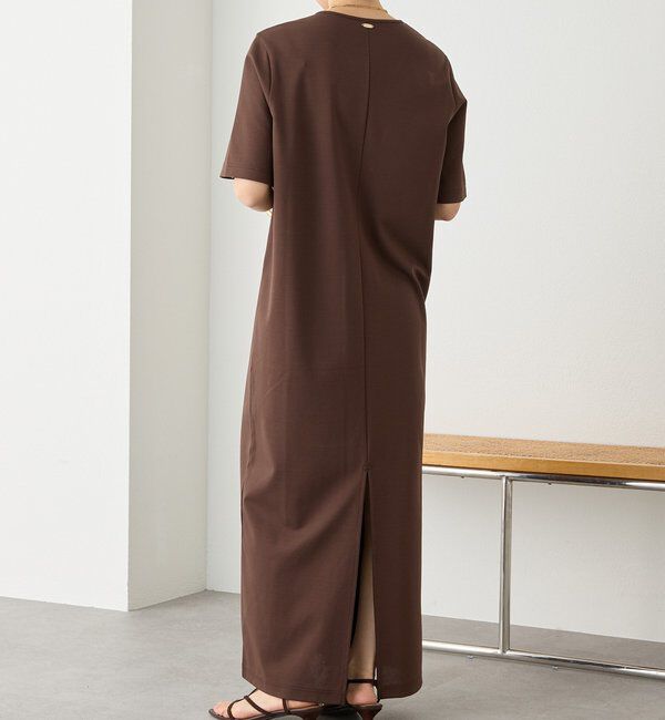  「【接触冷感・紫外線防止素材】ゴブソデカットソーワンピース」|ワンピース|