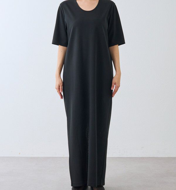  「【接触冷感・紫外線防止素材】ゴブソデカットソーワンピース」|ワンピース|
