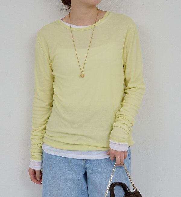 La nature linge「【La nature linge】NEWロングスリーブTシャツ」|Tシャツ・カットソー|