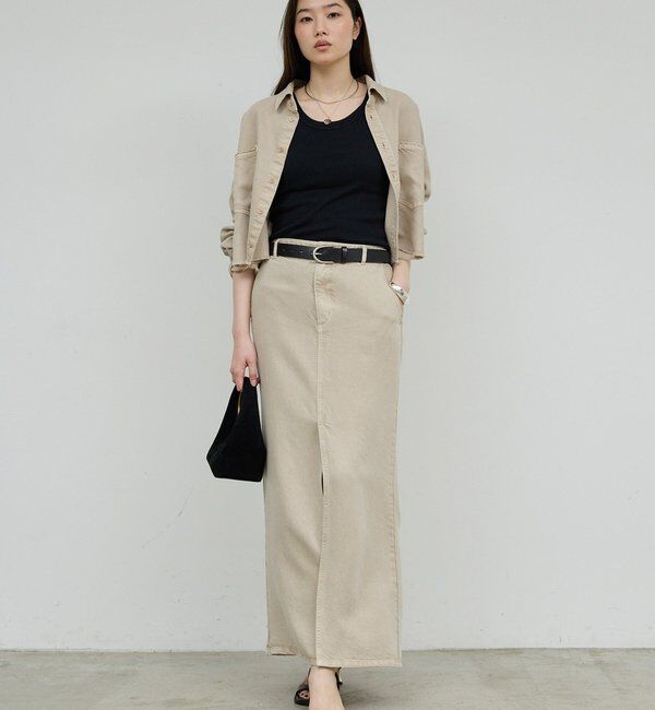  「【セットアップ対応】リヨセルショートシャツ」|シャツ・ブラウス|