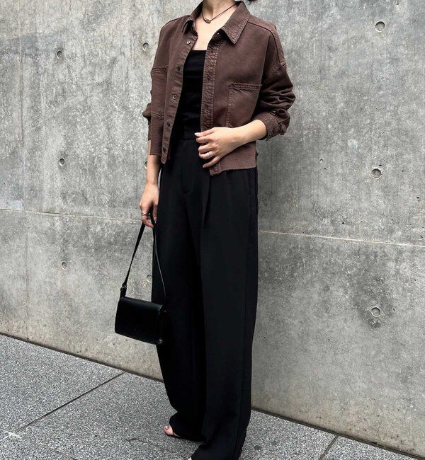  「【セットアップ対応】リヨセルショートシャツ」|シャツ・ブラウス|