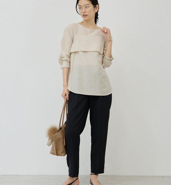  「ビスチェレイヤードシャツ」|シャツ・ブラウス|