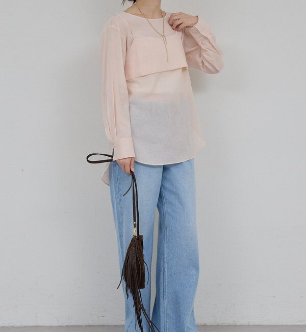  「ビスチェレイヤードシャツ」|シャツ・ブラウス|