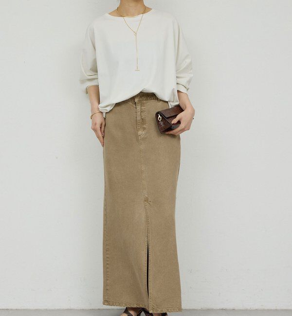  「【セットアップ対応】キュプラジャージードルマンプルオーバー」|Tシャツ・カットソー|