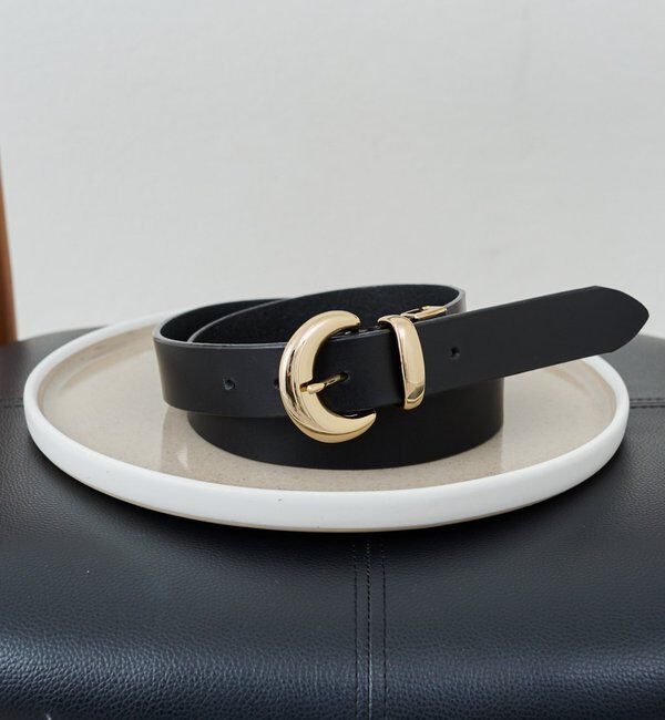  「【SACHIKOコラボ】【オーダーメイドベルト】ラウンドバックルフリーベルト」|ベルト|ゴールド