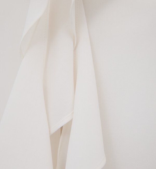  「ラッフルタイブラウス」|シャツ・ブラウス|