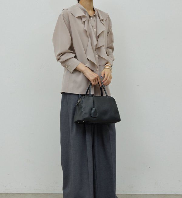  「ラッフルタイブラウス」|シャツ・ブラウス|