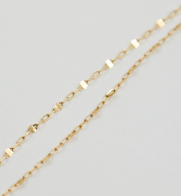  「【2.718】ペタルチェーンネックレス」|リング|