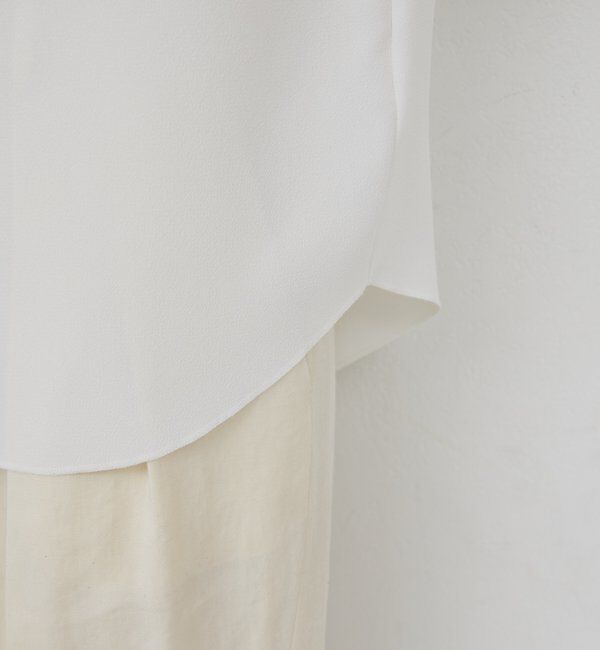  「バックスリットハーフスリーブブラウス」|シャツ・ブラウス|