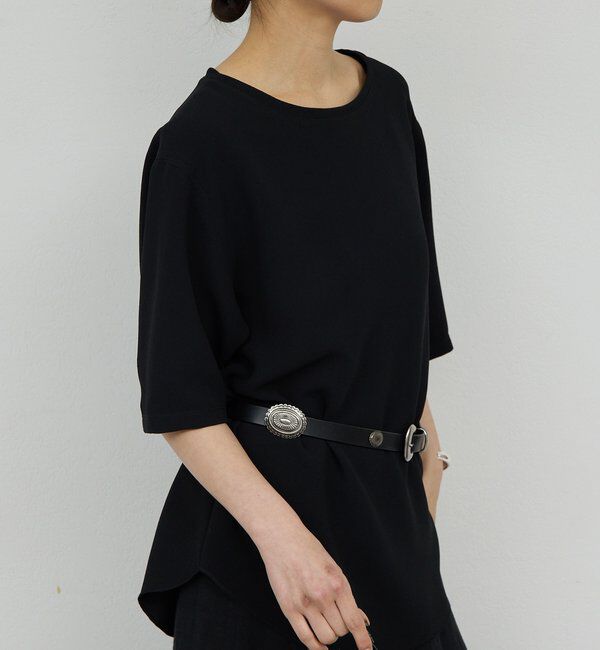  「バックスリットハーフスリーブブラウス」|シャツ・ブラウス|