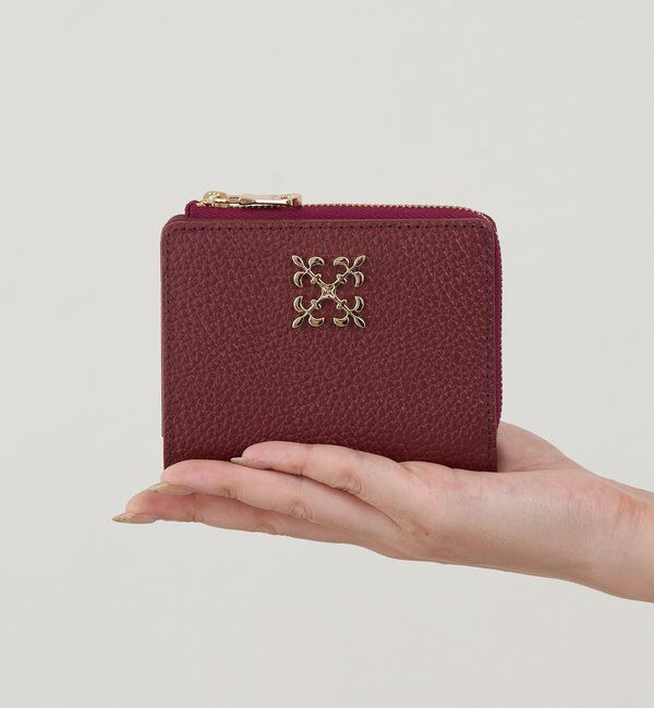  「モノグラムプレートハーフウォレット」|財布|