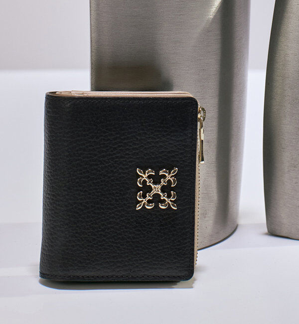  「モノグラムプレートハーフウォレット」|財布|