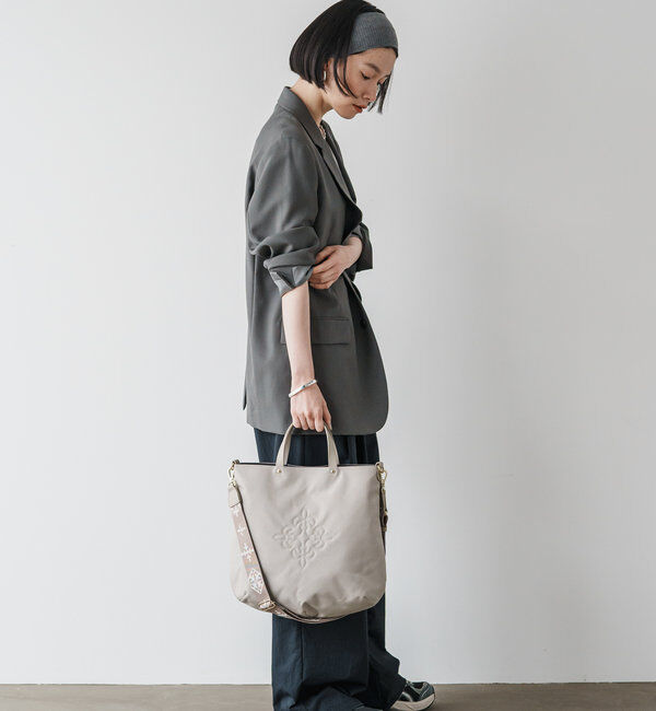  「スリム2WAYトートバッグ <ナイロン>」|トートバッグ|