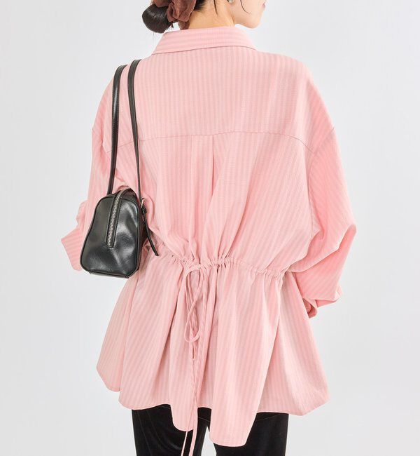  「[森川企画]レイヤードストライプドロストシャツ」|シャツ・ブラウス|