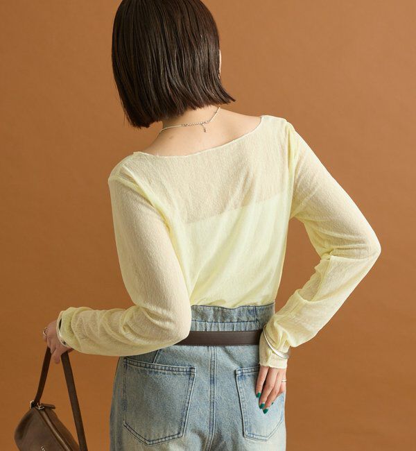  「シアースラブロングTシャツ」|Tシャツ・カットソー|