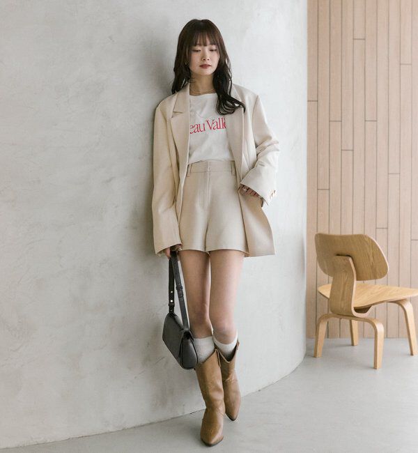  「金ボタンテーラードジャケット」|テーラードジャケット|