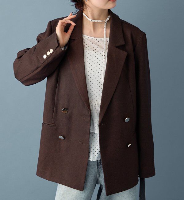  「金ボタンテーラードジャケット」|テーラードジャケット|