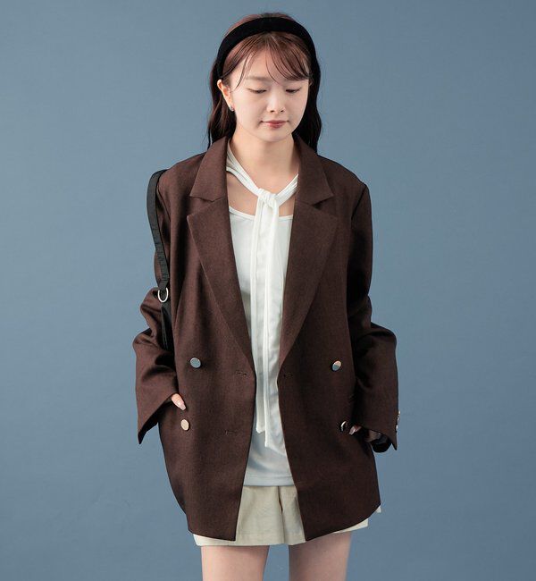  「金ボタンテーラードジャケット」|テーラードジャケット|
