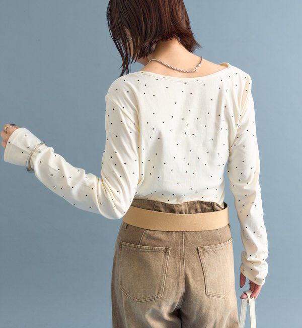  「オフショルロンT」|Tシャツ・カットソー|