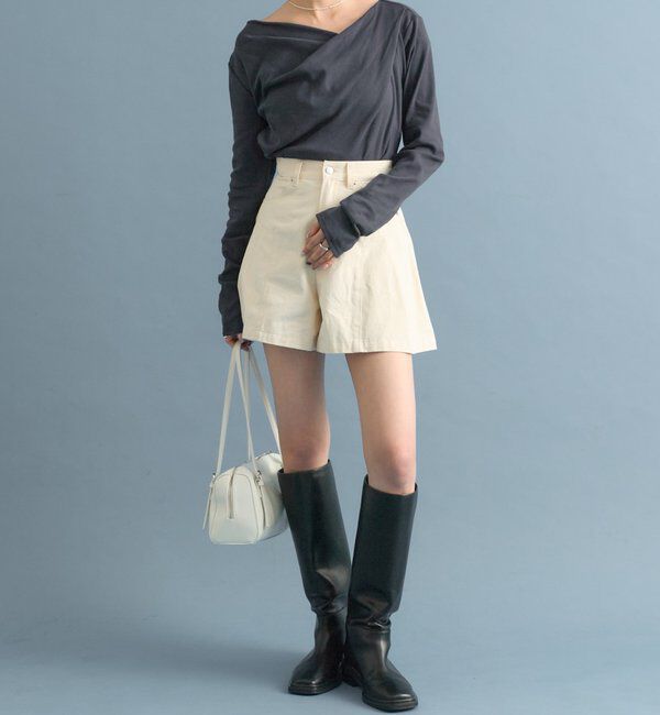  「オフショルロンT」|Tシャツ・カットソー|