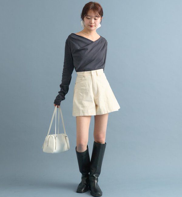  「オフショルロンT」|Tシャツ・カットソー|