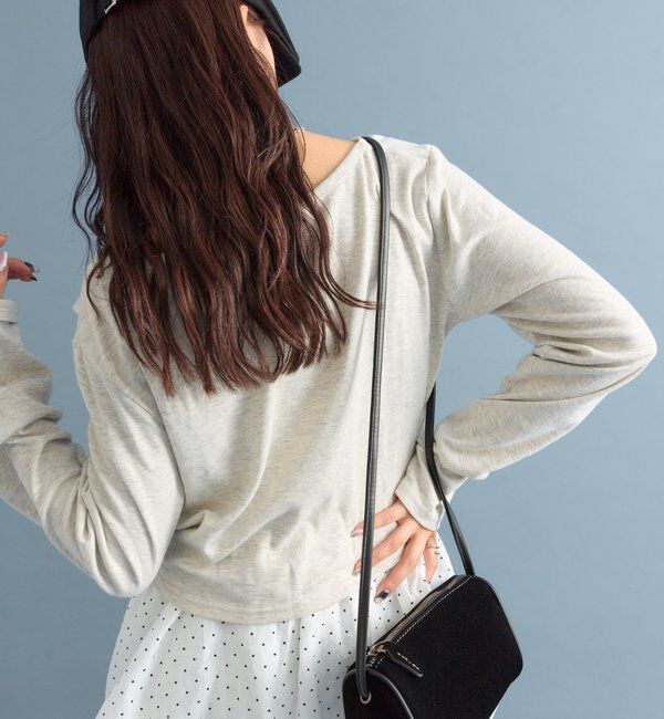  「オフショルロンT」|Tシャツ・カットソー|