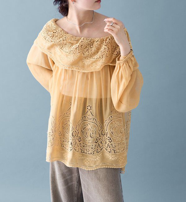  「4wayブラウス」|シャツ・ブラウス|