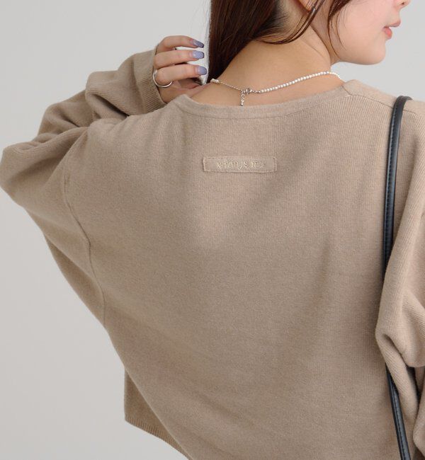  「Vボタンカーディガン」|カーディガン|