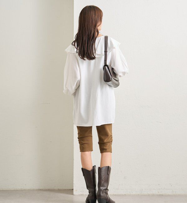  「裾ギャザーバイカーパンツ」|その他|