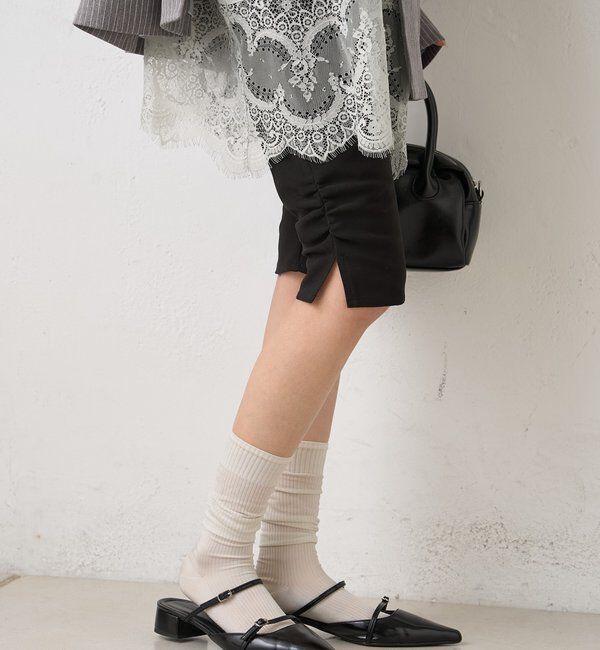  「裾ギャザーバイカーパンツ」|その他|