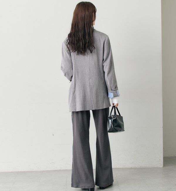  「ストライプテーラードジャケット」|テーラードジャケット|