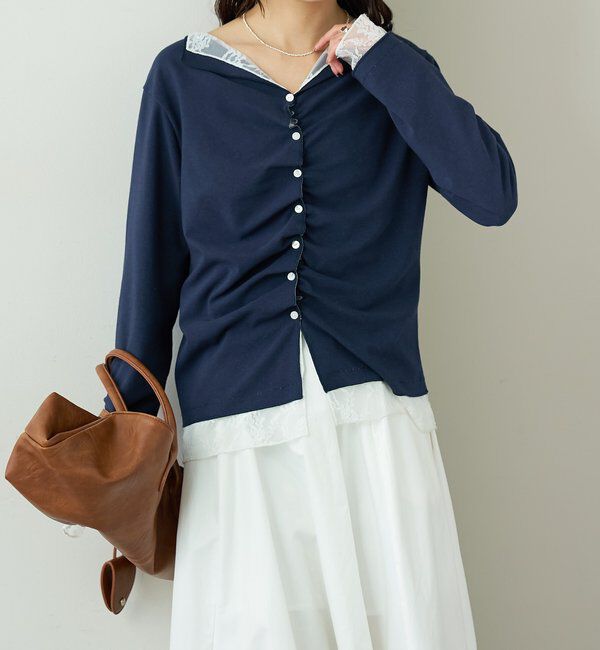  「配色カットソー」|Tシャツ・カットソー|