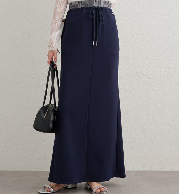  「Wベルトスウェットスカート」|スカート|