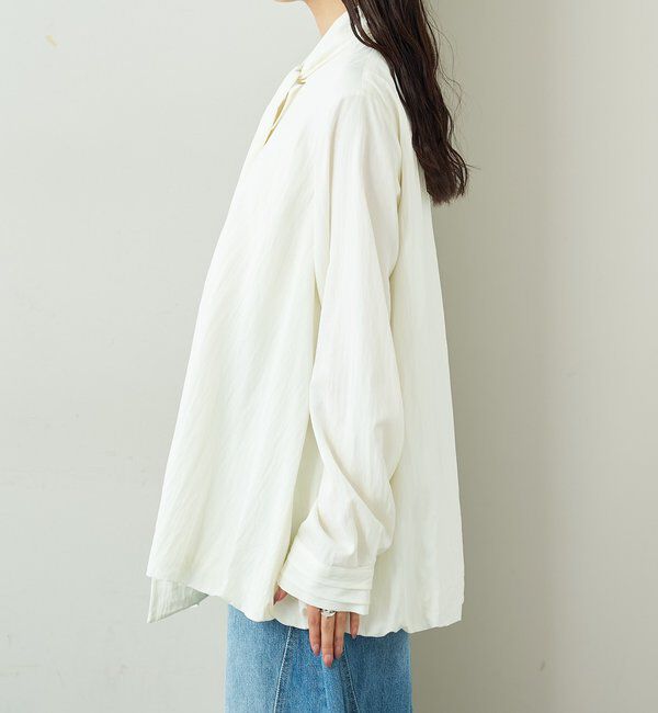  「ボウタイバルーンブラウス」|シャツ・ブラウス|