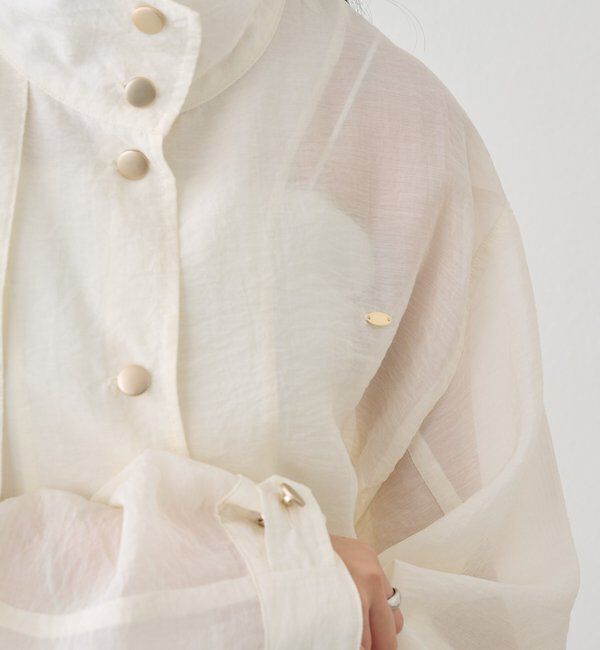  「シアートレンチブルゾン」|ブルゾン・スタジャン|