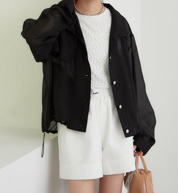  「シアートレンチブルゾン」|ブルゾン・スタジャン|