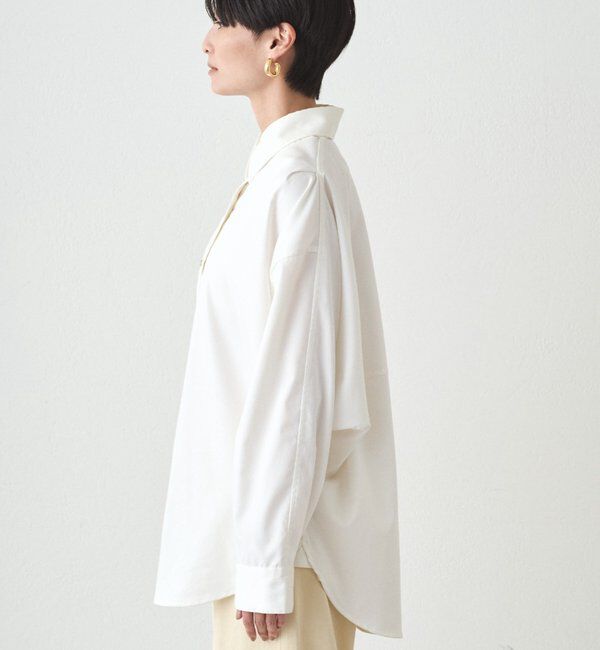  「サテンBIGシャツ」|シャツ・ブラウス|