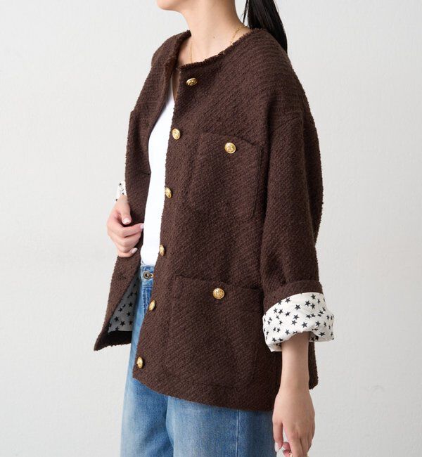  「【20周年限定】ツイードジャケット」|ベスト・ジレ|