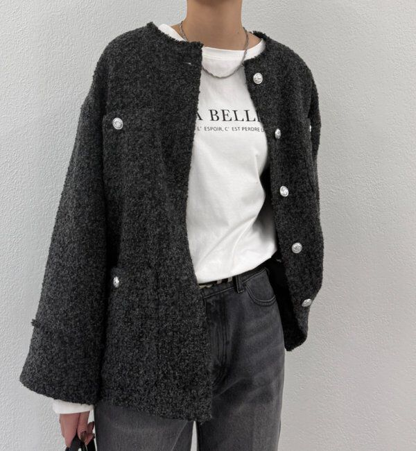  「【20周年限定】ツイードジャケット」|ベスト・ジレ|