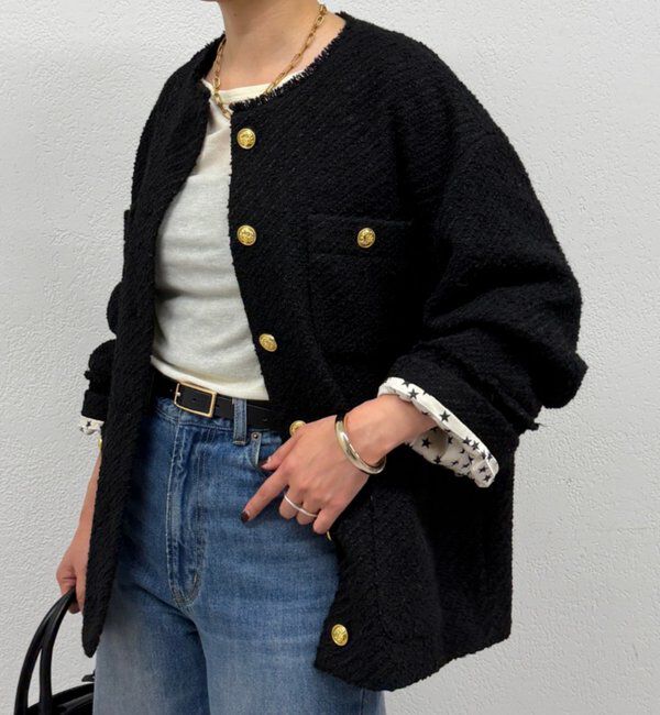  「【20周年限定】ツイードジャケット」|ベスト・ジレ|