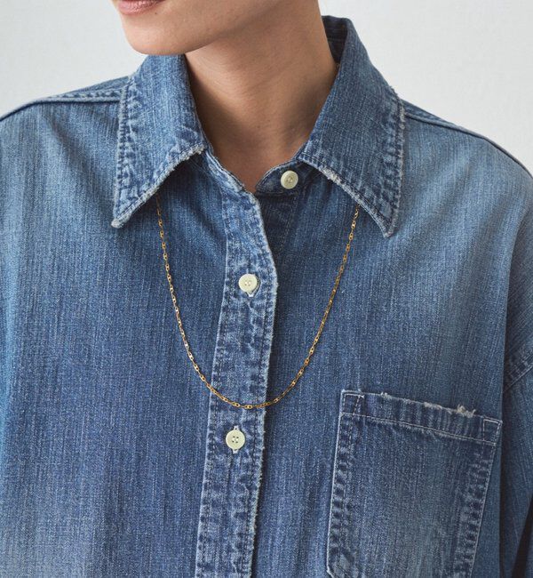  「【JAPAN MADE】BASICデニムシャツ」|シャツ・ブラウス|